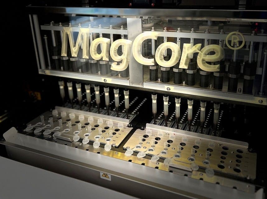 Foto af Magcore til brug i Laboratoriet, Filadelfia i Dianalund